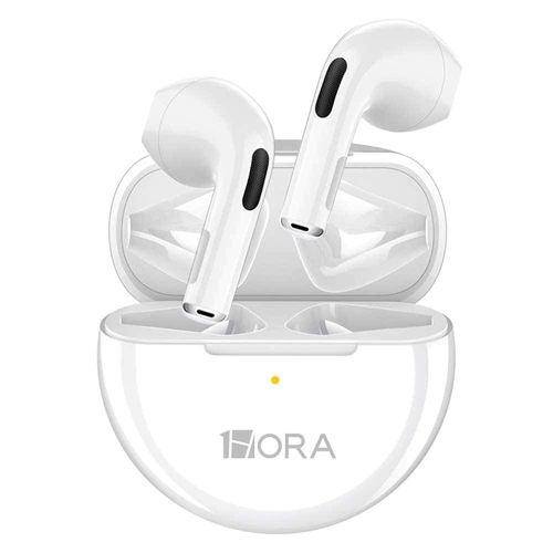 Audífonos Earbuds Inalámbricos Bluetooth Blanco 1 Hora AUT119BCO