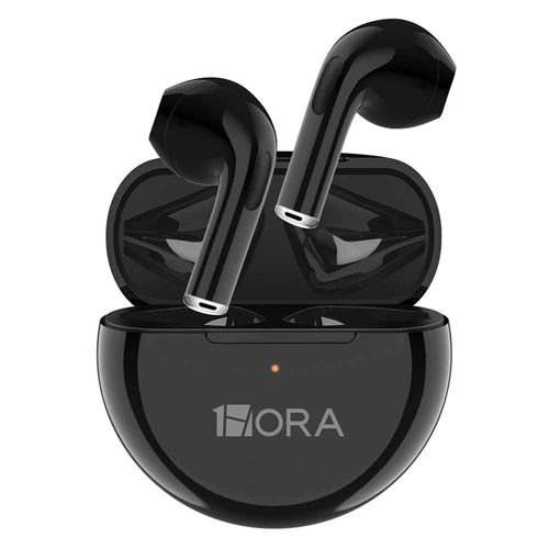 Audífonos Earbuds Inalámbricos Bluetooth Negro 1 Hora AUT119NEG