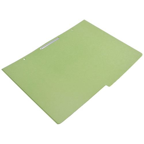 Carpeta con Broche Metálico Tamaño Oficio de Cartón Verde Claro Acco