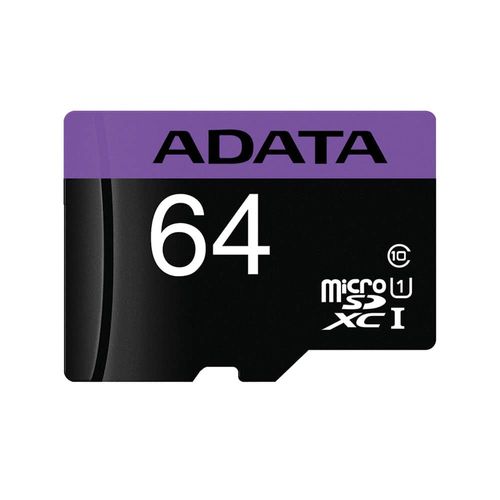 Memoria Micro SD de 64 GB C10 con Adaptador Adata