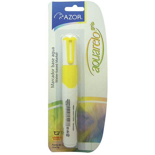 Marcador Para Colorear Grueso Amarillo Blíster Aquarelo