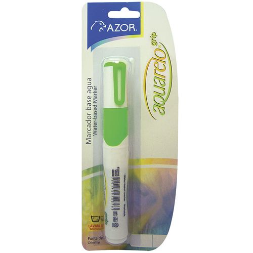 Marcador Para Colorear Grueso Verde Claro Blíster Aquarelo