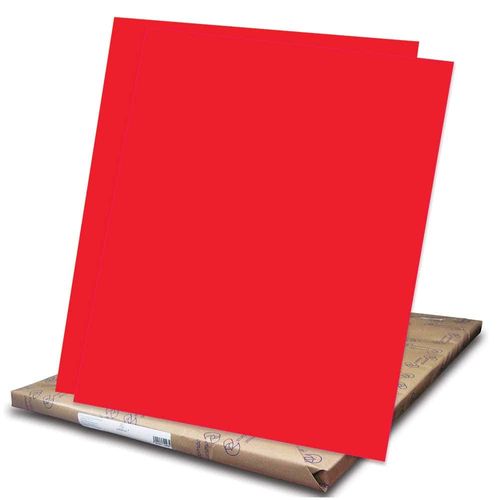 Cartulina Iris Satín Plus de 50 x 65 cm Rojo Arpapel EI0023