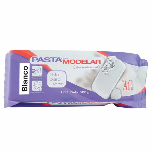 Pasta para Modelar con 500 gr Blanco ATL 212050