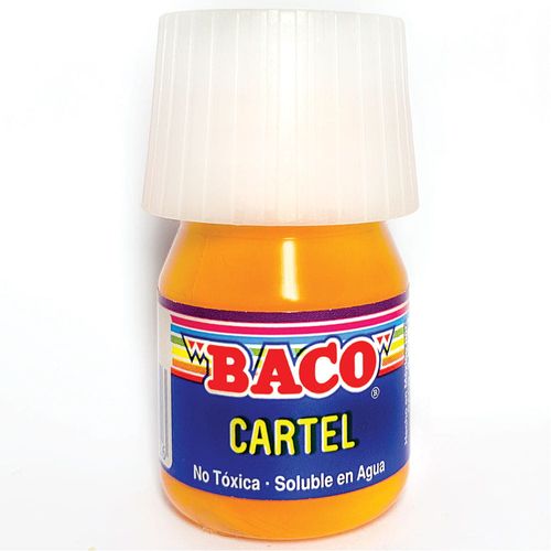 Pintura Escolar para Carteles Frasco con 20 ml Durazno Pastel Baco