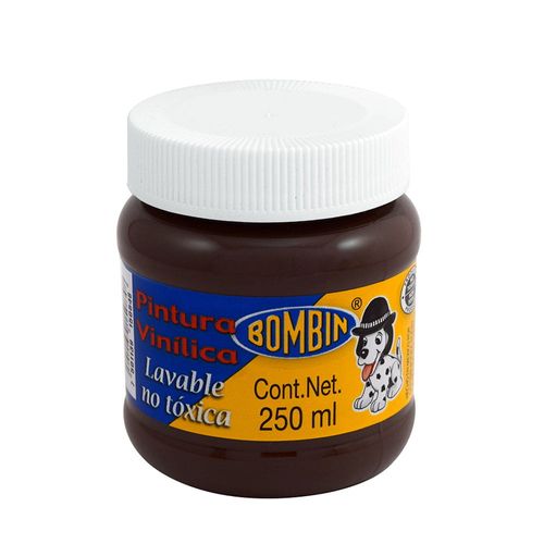 Pintura Vinílica Frasco con 250 ml Café Bombín