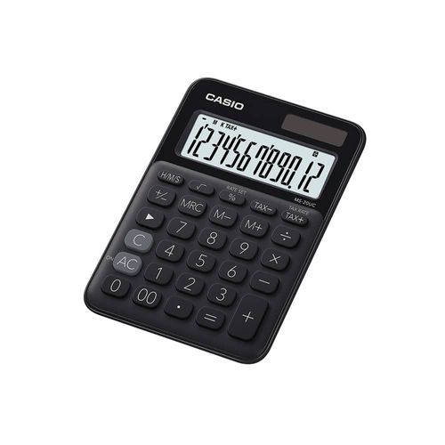 Calculadora de Escritorio de 12 Dígitos Negro Casio
