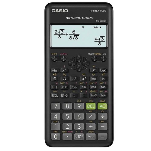Calculadora Científica de 252 Funciones Negro Casio