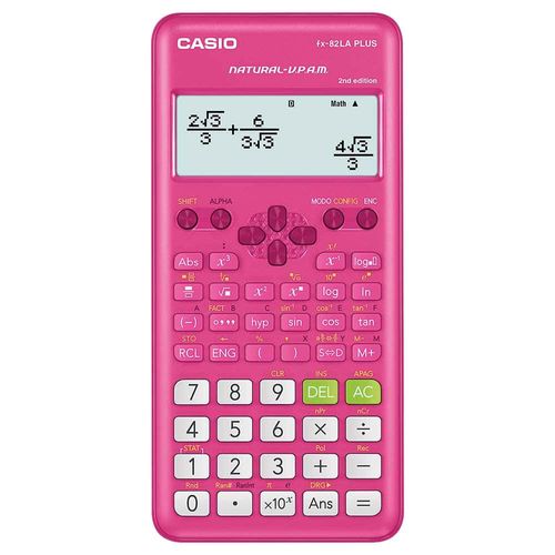 Calculadora Científica de 252 Funciones Rosa Casio