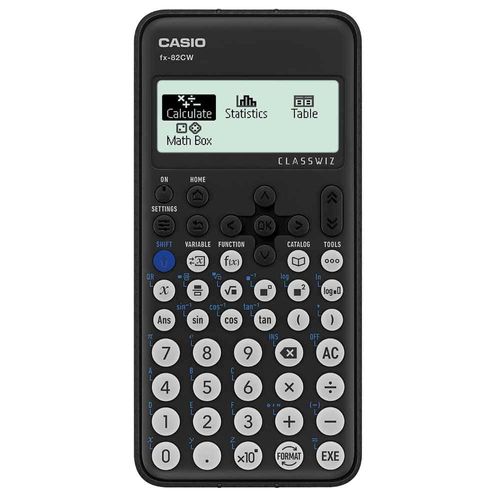 Calculadora Científica de 252 Funciones Negro Casio FX-82CW-W-MT
