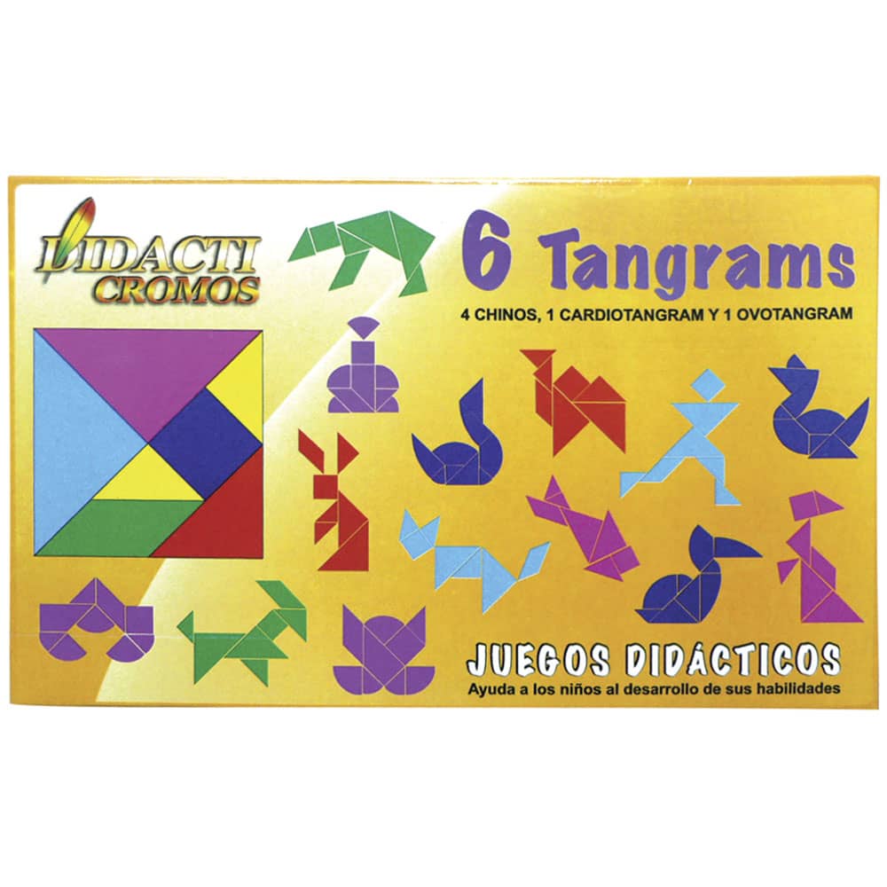 Juego Didáctico Tangram Didacticromos