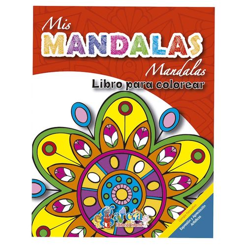 Libro para Iluminar Mis Mandalas 4 Modelo Editorial García