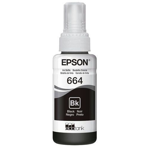 Tinta T664 Negro Epson Compatible con L310 / 380 / 395 / 575
