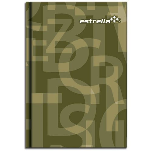 Libreta de Apuntes de 1/8 Pasta Dura de 96 Hoja Con Indicador Estrella