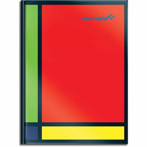 Libreta Escolar de 192 Hojas 4 Manos Tamaño Francés Raya Estrella 80