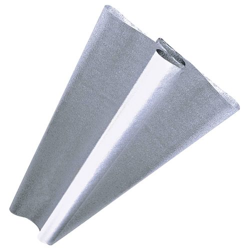Papel Metálico Gofrado de 65 x 65 cm con 10 Hojas Plata Galas