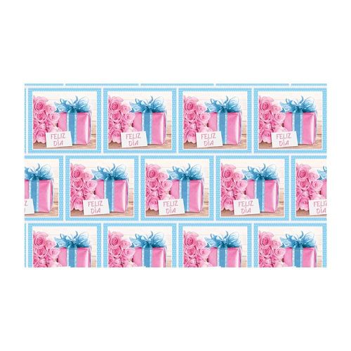 Papel Fantasía Couché de 52 x 70 cm con 25 Hojas Flores Granmark
