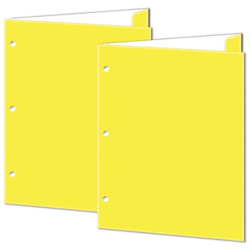 Folder de Cartulina Tamaño Carta Liso Amarillo Granmark