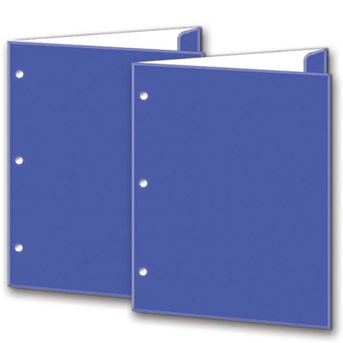 Folder de Cartulina Tamaño Carta Liso Azul Granmark