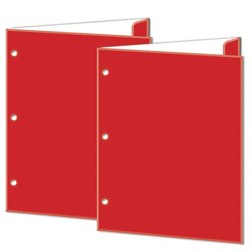 Folder de Cartulina Tamaño Carta Liso Rojo Granmark