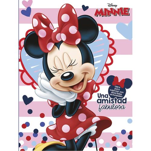 Libro para Iluminar Minnie con 192 Paginas Editorial Great Moments