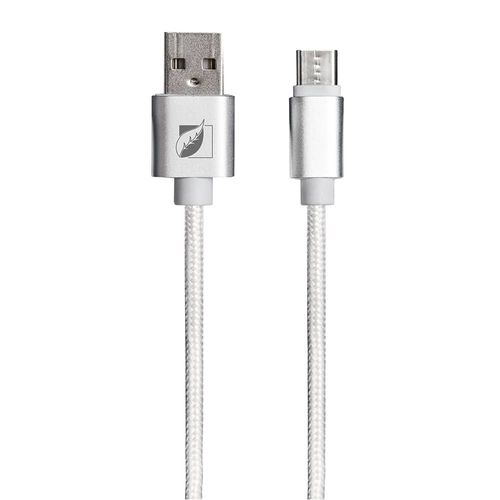 Cable USB A Tipo "C" 1.5M Color Plata Green Leaf