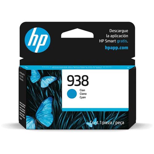 Tinta 938 Cyan HP en Cartucho Compatible con 9730 4S6X5PL