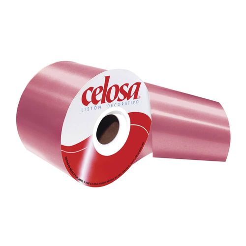 Cinta para Moño Número 22 Lisa 91.4 m Rosa Mexicano de .25 Celosa
