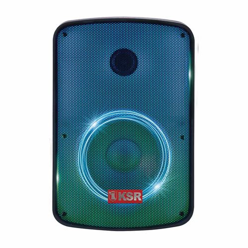 Bafle de 8" Rcargable con Bluetooth / Micro SD / USB / Radio FM con 6,500 Watts Kaiser KSW-1108