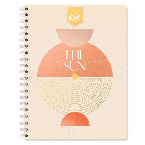 Cuaderno Espiral de 100 Hojas Francés Cuadro Chico Kiut