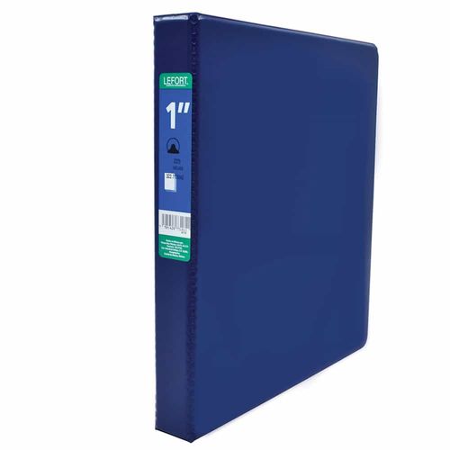Carpeta con Argolla Vinil Tamaño Carta 1" Azul