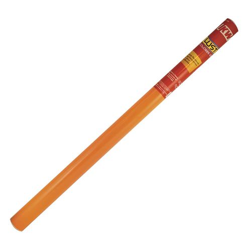 Plástico Autoadherible de .45 x 1.5 m Naranja Lustrín