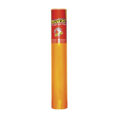 Plástico Autoadherible de .45 x 20 m Naranja Lustrín