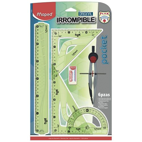 Juego de Geometría Irrompible Mediano Maped