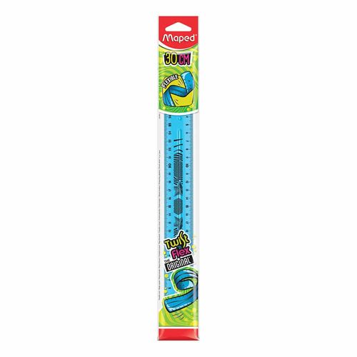 Regla Plástico de 30 cm Flexible Twistn Flex Maped