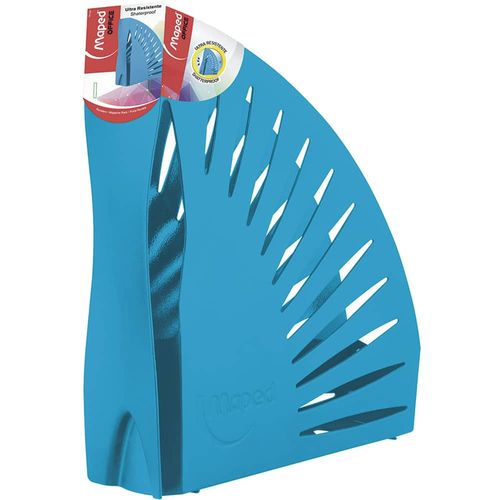 Revistero Plástico Azul Cyan Maped