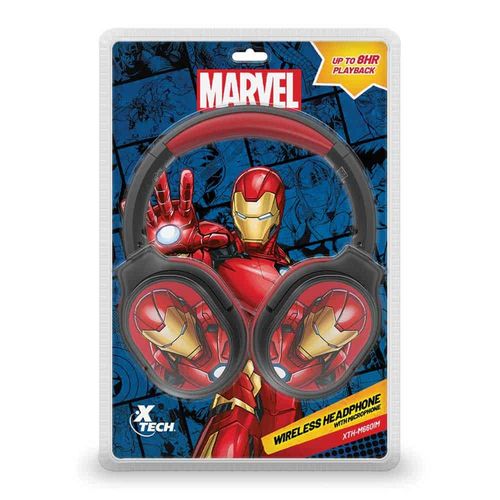 Audífonos Inalámbricos Bluetooth Diadema Iron Man Xtech XTH-M660IM