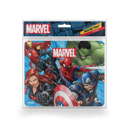 Mouse Pad Avengers con Base Antideslizante 22 x 18 cm Xtech XTA-M100AV