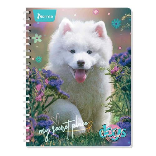 Cuaderno Espiral de 100 Hojas Francés Raya Dogs