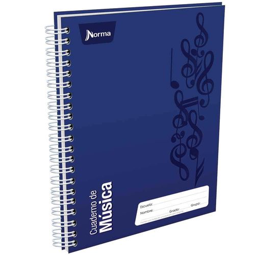Cuaderno Espiral de 80 Hojas Profesional Pautado