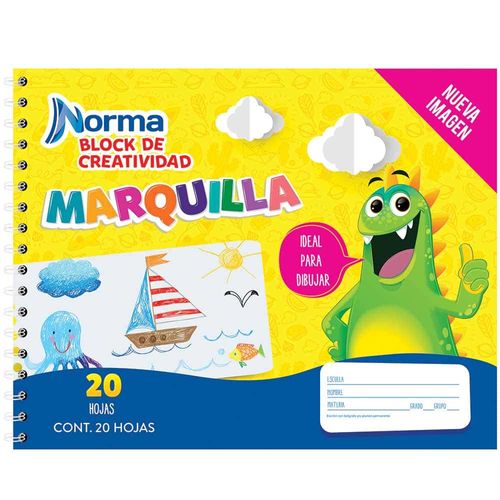 Block Dibujo con 20 Hojas Marquilla Norma