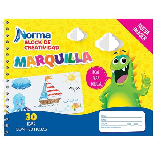 Block Dibujo con 30 Hojas Marquilla Norma