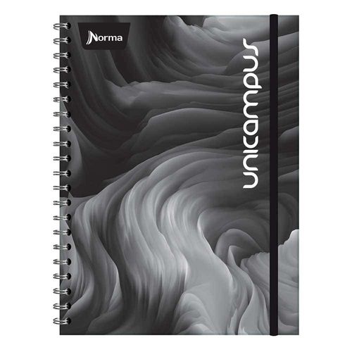 Cuaderno Espiral de 160 Hojas Profesional de Raya Pasta Dura Unicampus