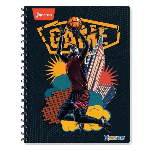 Cuaderno Espiral de 100 Hojas Profesional Cuadro Chico Xpresarte Norma