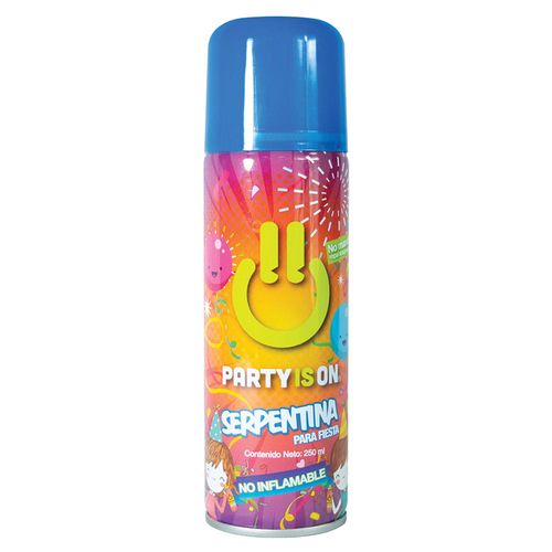 Serpentina Party Is On Colores 250 ml