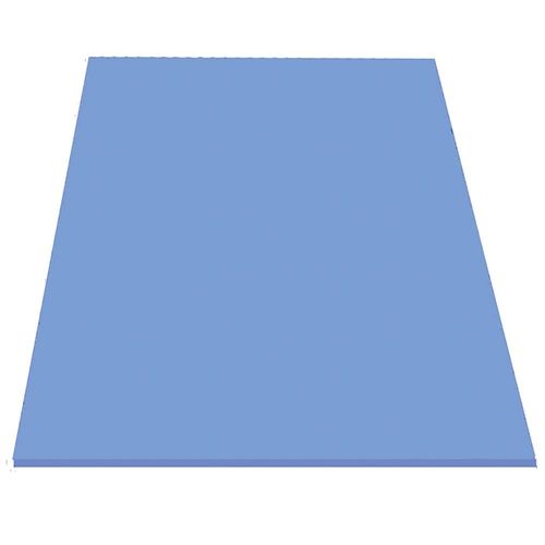 Foamy Tamaño Carta Azul Claro Paquete con 5 Piezas