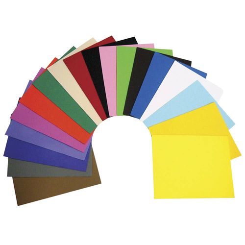 Foamy Tamaño Carta Colores Surtidos Paquete con 24 Piezas