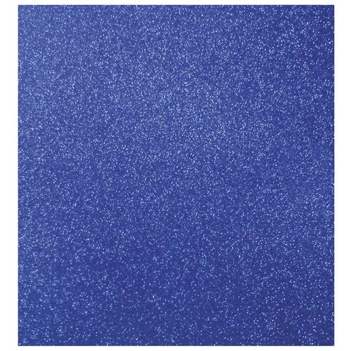 Foamy con Diamantina de 55 x 43 cm Azul Rey