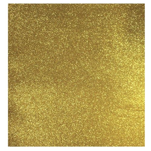 Foamy con Diamantina de 55 x 43 cm Dorado