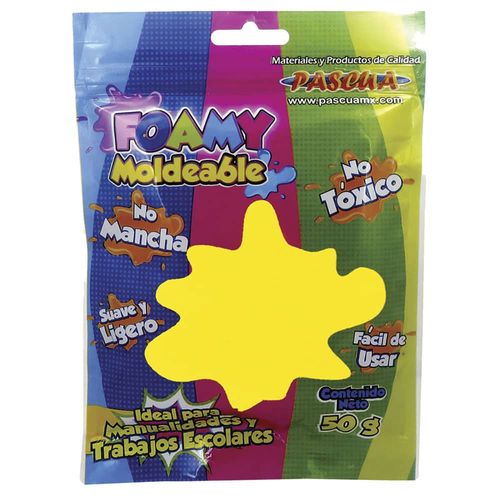 Foamy Moldeable de 50 g Amarillo